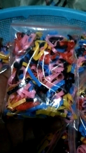 Karet Jepang Ikat Rambut isi 25 gr