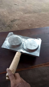 cetakan doble kue koin 10 yen pancake