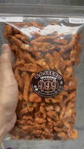 1 Kilo - Basreng Pedas Merah Daun Jeruk Viral -  Inohong 999
