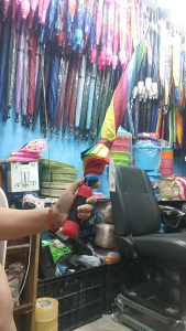 Vibrant 23" Rainbow Umbrella: A Stylish Statement for Sunny and Rainy Days Perfect for the LGBT Community!
