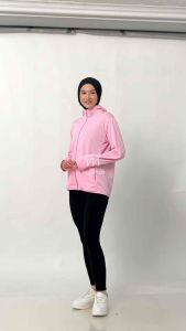 Mighty - Jaket AirismJaket UV ProtectionJaket Olahraga WanitaJaket Senam Zumba Wanita Sauna Suit Jogging Lari Bersepeda Despo Gym Fitnes Senam Pria/Wanitaaket anti Matahari