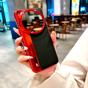 Hardcase Anti Fail Ring Red Metalic Xiaomi 15 Ultra: Kualitas Premium Like Phoneshell Melindungi Lingkaran Kamera