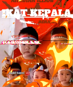 Bendera Ikat Kepala Merah Putih & Bendera Indonesia Isi 10 Pcs
