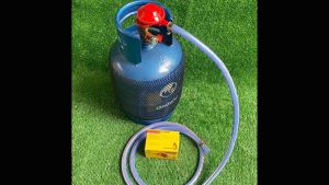 ชุดหัวปรับแก๊สปิคนิค แรงดันต่ำSCG รุ่นR-323-H พร้อมสายยาว2เมตรและกิ๊บรัด ครบชุดหัวปรับแรงดันต่ำ วาวแก๊สปิคนิค หัวแก๊ส