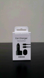 (SG Local Seller) Samsung 45W Super Fast Charging Dual Car Charger (45W + 15W) EP-L5300 for Samsung S23 S22 Ultra
