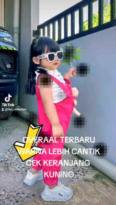 OVERAAL BEAR TERBARU UNTUK ANAK USIA 1-7 TAHUN
