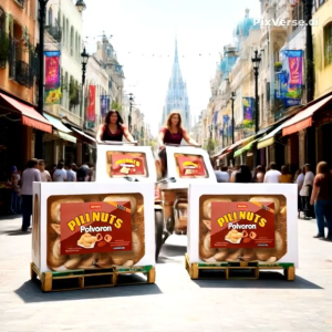 PILINUTS POLVORON 12PCS INSIDE.