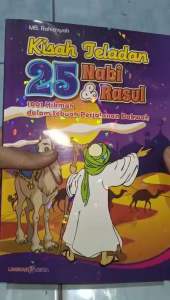 Buku Kisah Teladan 25 Nabi & Rasul Full Color 128 Halaman (16×24cm)