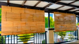 Bamboo blinds 6ft width x 5ft height