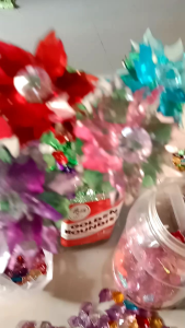 grosir bunga akrilik kristal mawar