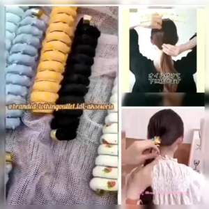 IKAT RAMBUT SPIRAL IMPORT PREMIUM / IKAT RAMBUT SPIRAL ANAK & DEWASA / KUNCIR RAMBUT ELASTIS / SPIRAL HAIRTIE / IKS9544