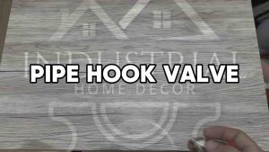 Industrial Cast Iron Flange Valve Hook: A Vintage Industrial Clothes Bag Hanger Wall Hook