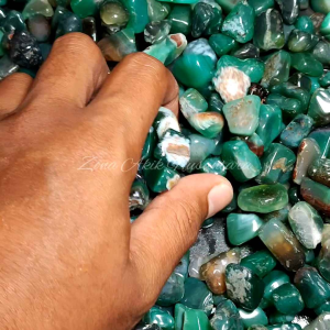 Batu Agate Green Unik Antik / Bongkahan Batu Akik / Tumber Batu Akik 100%