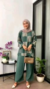 Satu Set BCL Busui Bahan Rayon Ukuran Jumbo & Standar