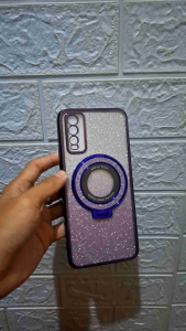 Casing Vivo Y20 Softcase Gliter Mewah Case Silikon Elegan Dan Tahan Lama
