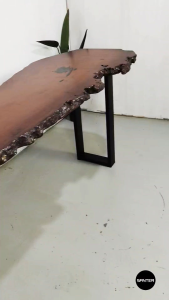 A344. Chengal Emas Solid Wood Study Table / Bar Table / Console Table