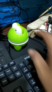 Rocago MM-27 Frog Electric Mini Massager alat pemijat getar