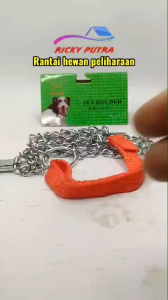 Rantai Anjing Stainless 1.5 Meter & Aksesoris Hewan Peliharaan