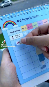 Bộ lịch rèn thói quen tốt cho bé