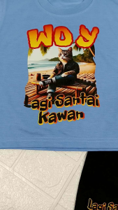 SETELAN BAJU ANAK WOYY LAGI SANTAI KAWAN UNTUK USIA 1-10 TAHUN