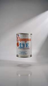 Sakura Lye 200grams/Champion Lye Extra Size Flakes 10oz - High-Quality Calcium Sulfate Clog Remover for Sinks & Drains