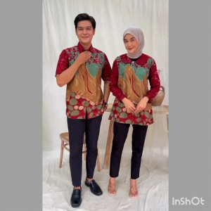 Batik Abidzar Couple: Batik Pasangan Suami Istri Motif Sekar Jagad