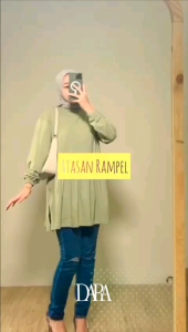 KAOS DARA UMPAK KOMBINASI WARNA/KAOS DARA UMPAK COMBED 24S ORY DARA