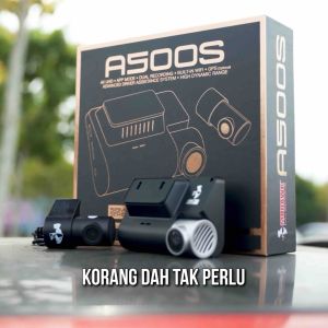 Mohawk Dashcam A500s Dual Channel Car Recorder DVR Dash Cam 4K Ultra HD