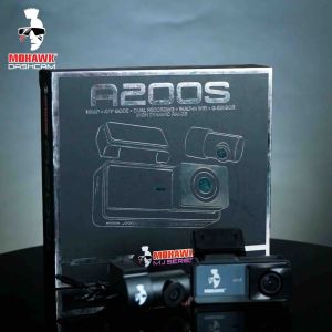 Mohawk Dashcam A200s Front n Rear DVR Car Recorder Dual Channel Dash Cam 1080P Full HD