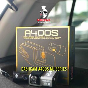 Mohawk Dashcam A400s Front n Rear DVR Car Recorder Dual Channel 2.7K QHD 1944P Dash Cam
