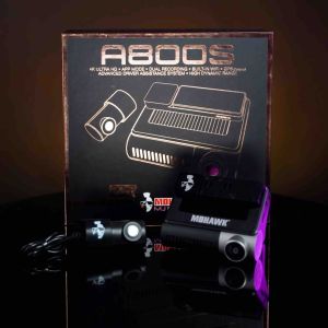 Mohawk Dashcam A800s DVR Dual Channel Car Recorder 4k Ultra HD 2160p Dash Cam
