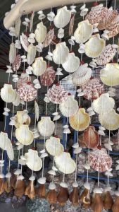 โมบายหอยม่านรูปบ้าน ตัวเอใหญ่