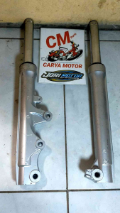 Promo Jual Shok Shockbreaker Depan Set AS Tabung Bottom Yamaha Fino FI 125 Grande Bluecore Asli Original