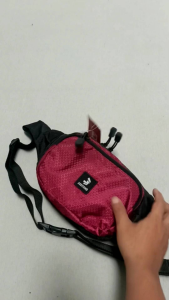 WAISTBAG 3SECOND TAS SLEMPANG TAS PINGGANG WAIST BAG 3 SCND BASIC FREE STIKER TAS PRIA WANITA KEREN