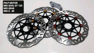 PIRINGAN CAKRAM REM DEPAN BESAR LEBAR 260MM MOTOR MIO S/MIO GEAR/MIO SOUL GT 125/X RIDE 125 NEW dll