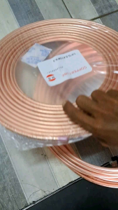 Pipa Tembaga Merek N.S ukuran 1/4" (6mm) Pipa Coil / Pipa Kapiller / Pipa Tembaga Ac Kulkas