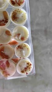 Combo 10 viên Nến thơm tealight hương tinh dầu tự nhiên cháy 6-8h