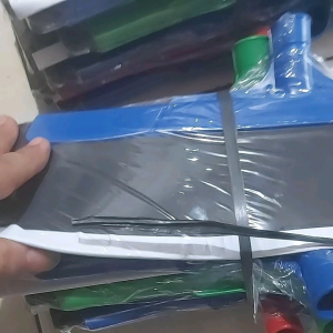 serok air wiper lantai pendorong air gagang kayu