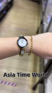 [Original] BNB10599-2257 Bonia Elegance Womens Watch Mother of Pearl Dial and Gold Stainless Steel Bracelet Decorated with Fine Crystals | Official Warranty