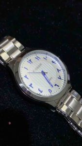 X-GEAR Watch TAWAF Watch Islamic Time Display Arabic Numeric Anticlockwise Stainless Steel Chain Couple Watch XG8309