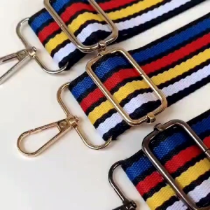 tali strap tas terbaru lebar 4 cm panjang 120 cm bahan nilon motif salur