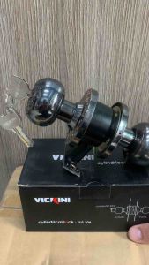 Ổ khoá tay nắm phòng Vickini 30850 inox 304 màu đen nâu