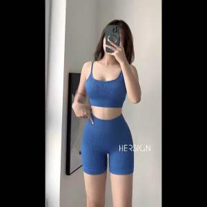 Đồ tập gym nữ Set đồ tập yoga nữ Áo bra Quần short nữ HERSIGN-SET117