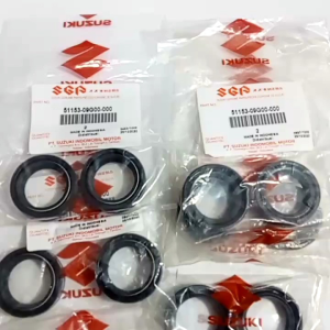 Sil Seal Shock Depan Smash Shogun 125 Sp 51153-09G00-000 Set Original Suzuki