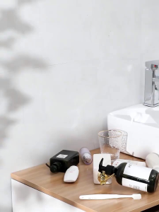Rak Kamar Mandi Tempat Sabun Tempel Dinding / Rak Dinding Kamar Mandi Tempat Sabun Shampo Perlengkapan Mandi Rak Adjustable Shelf Rak Dinding Dengan Desain Cube - Lazada