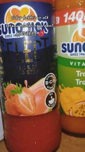 Sunquick Concentrate Cordial 700ml Jumbo - Blackcurrant/Mandarin/Lemon/Mixed Mango/Exotic/Orange/Ice Lemon Tea/Tropical