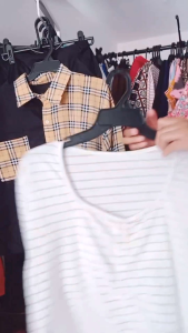 เสื้อรูดหน้าคนอ้วน เสื้อแฟชั่นสาวอวบ ผญ ยืดสาวอวบ เสื้อยืด 50 นิ้ว ปรับสาย BIGSIZE อก 40 42 44 46