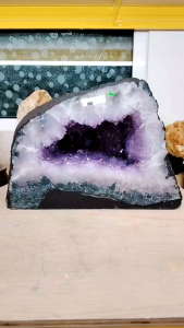 Natural High Gred Brazil Amethyst Cave Ornament