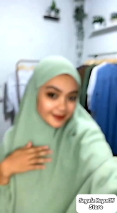 Gamis Set Hijab Syari / Fashion Muslim Simpel