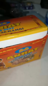 KJH COD JAMU HERBAL ANRAT ASAM URAT SERAT SERAMBI / ANRAT SERBUK BERKHASIAT JAMU TRADISIONAL 1 Box isi 30 Sachet